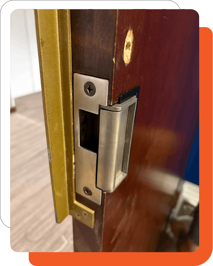 Electric Strike Door Lock System